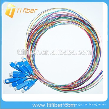 SC / UPC fibra óptica Pigtail 0.9mm